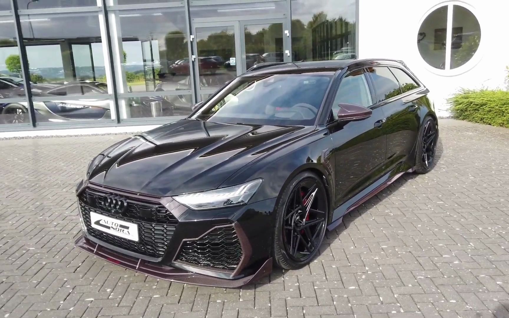 外观实拍abt奥迪rs6创始人签名纪念版