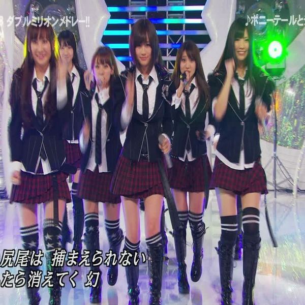 AKB 101206 ポニーテールとシュシュ (HEY!HEY!HEY! Music Champ