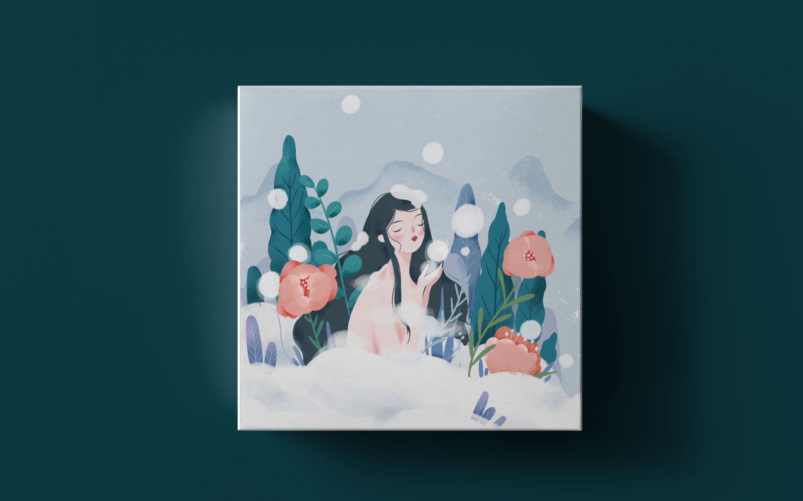 商业插画ps手绘板包装插画设计零基础教学