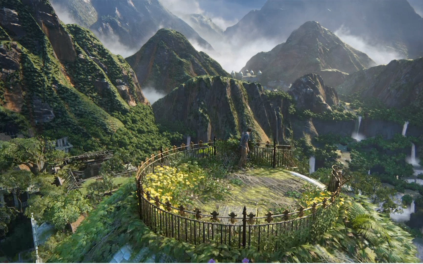 神秘海域4主线流程故事模式13qaq实况解说