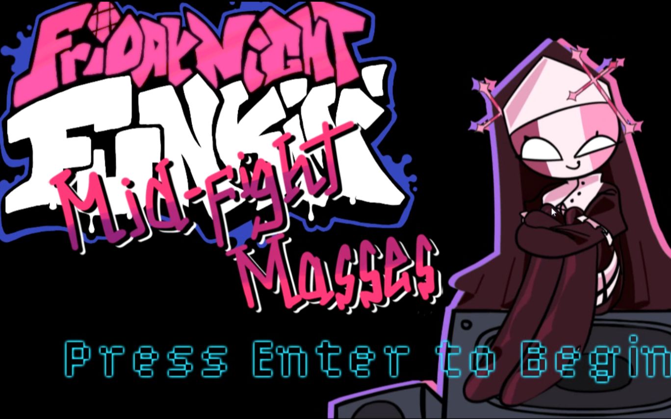 fnf修女mod(alt难度)手要断了