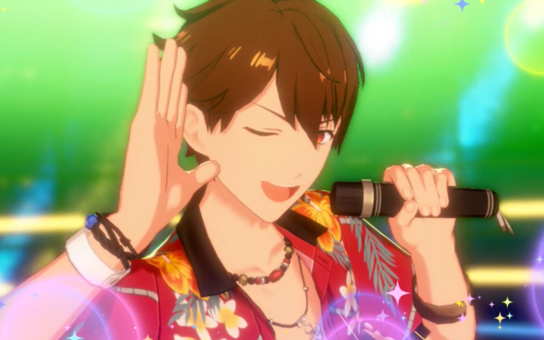 【偶像梦幻祭2/es2】五星卡【红色与热情之夏】守泽千秋 spp