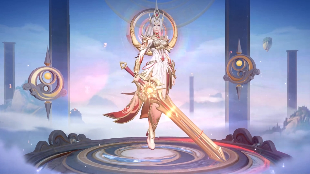 传说对决〕叶娜「九霄神辉」出场动画(英配)