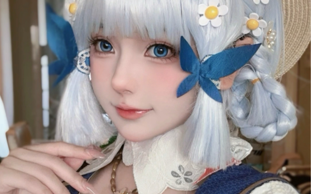 【团宝】旅行者,我可以牵着你的手吗 | 神里绫华cos-是团宝吖-是团宝吖-哔哩哔哩视频