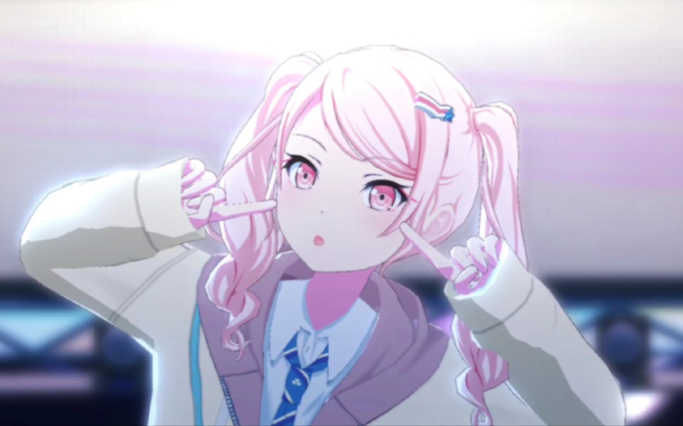 进来就看晓山瑞希卖萌