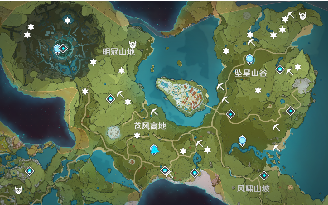 活动  【原神】蒙德地区15大世界机关限时挑战