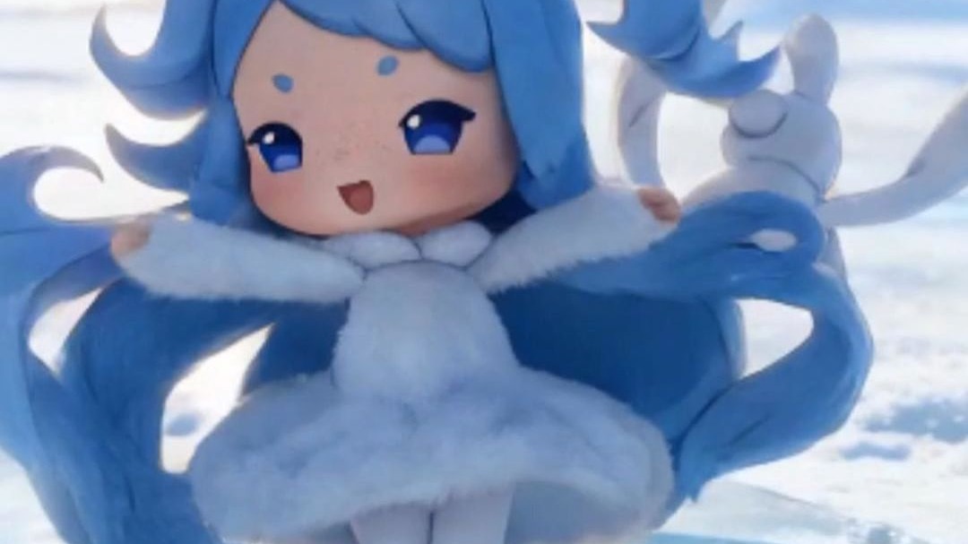 洛克王国:世界雪影娃娃ai进化