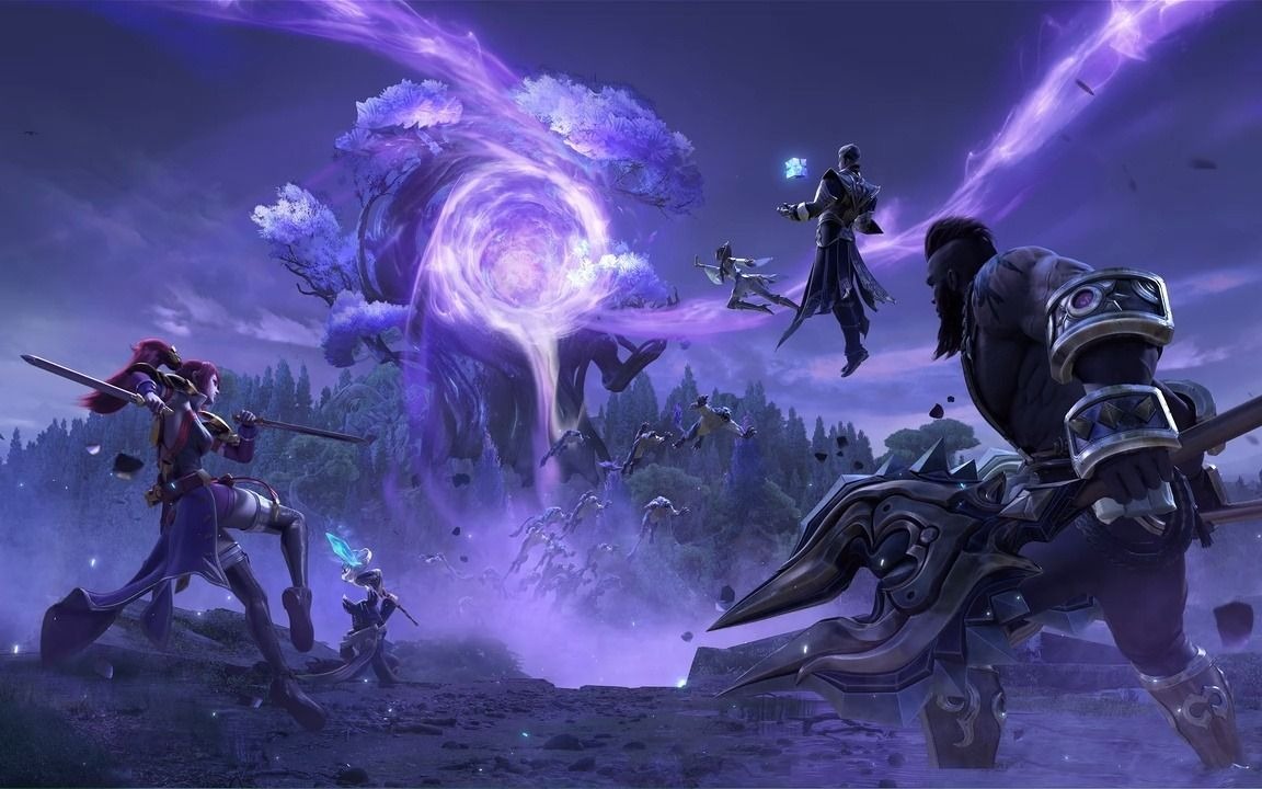 【王者荣耀】原初之息破晓版本最新登录界面动画bgcg!