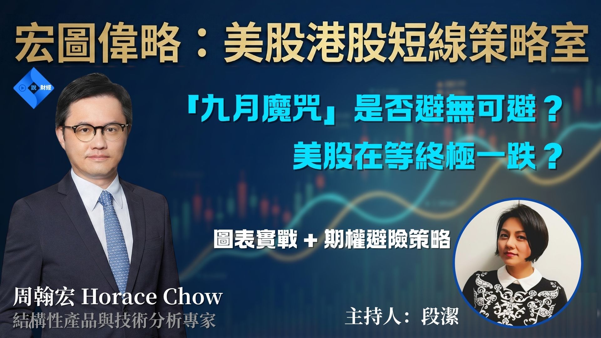 【美股港股策略】9月股災魔咒避無可避？終極一跌還是在等最後轉向？美聯儲加息預期再起｜Tesla、NVIDIA、Broadcom、Bitcoin及港股走勢全解析！
