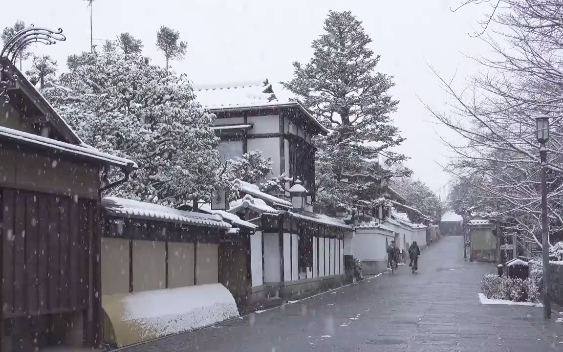 [图]檐上三寸雪，你是人间惊鸿客【京都・雪】