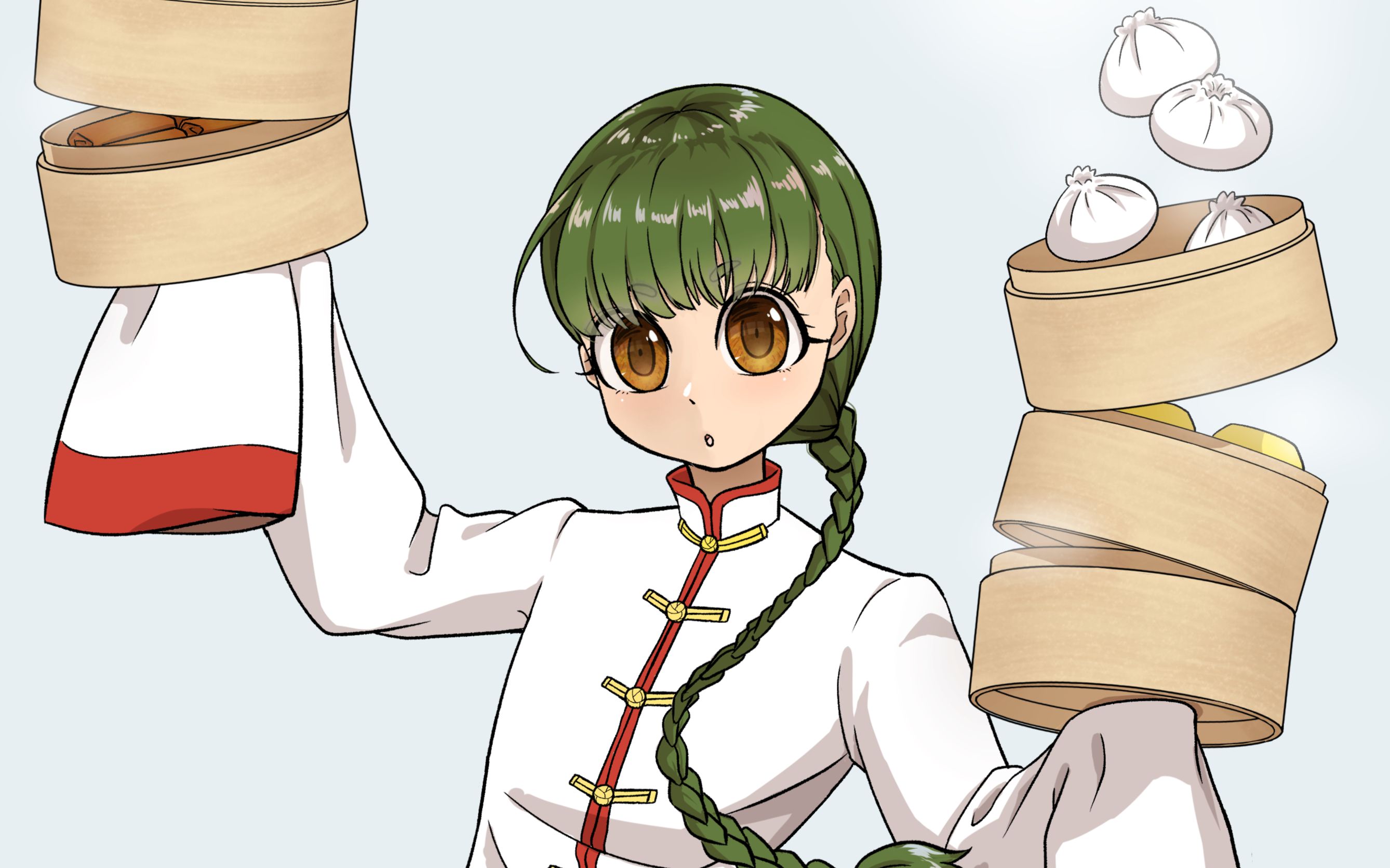 板绘一些日本人刻板印象中的中国娘