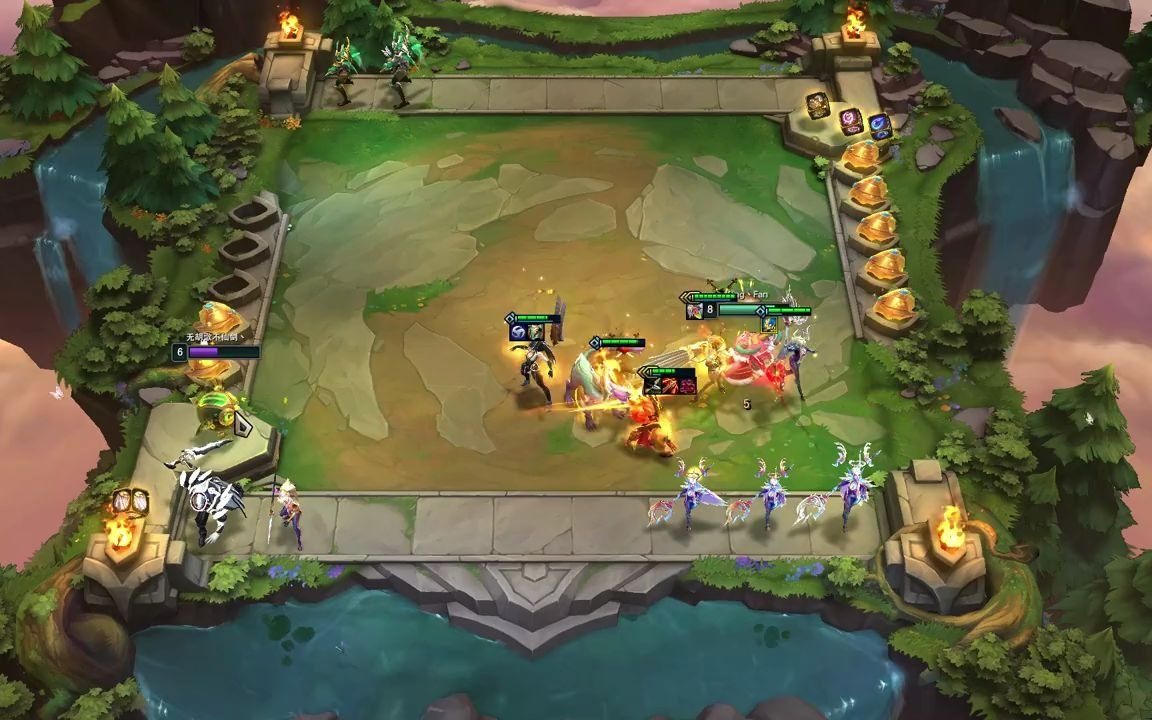 云顶s5:6人口成型,简单强势!光盾复苏拼多多!