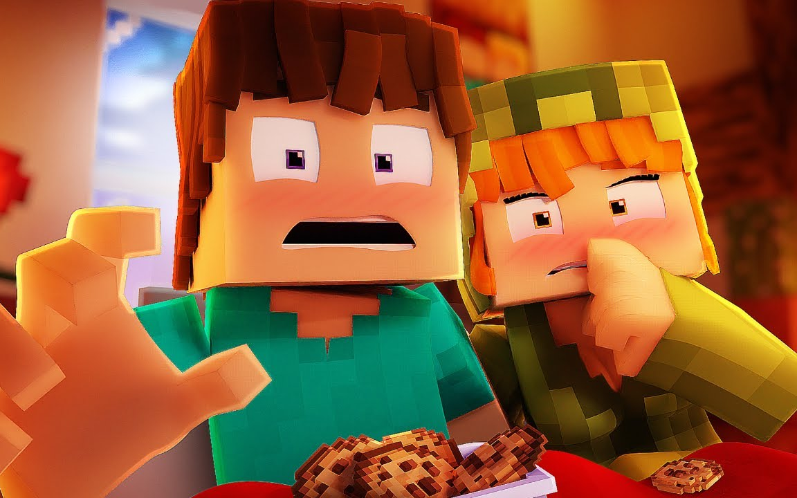 【minecraft 4k动画】当alex捉奸在床_我的世界