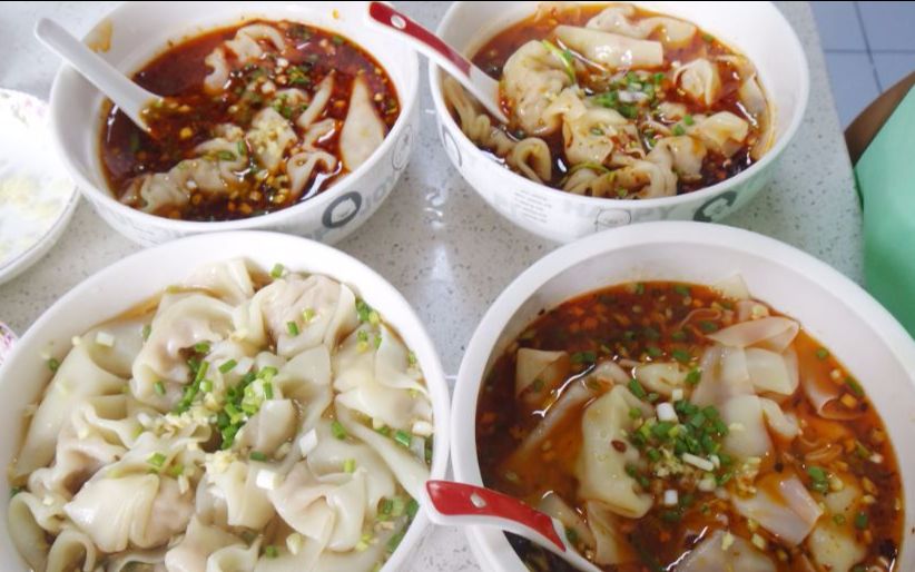 如何包秀山包面(抄手)