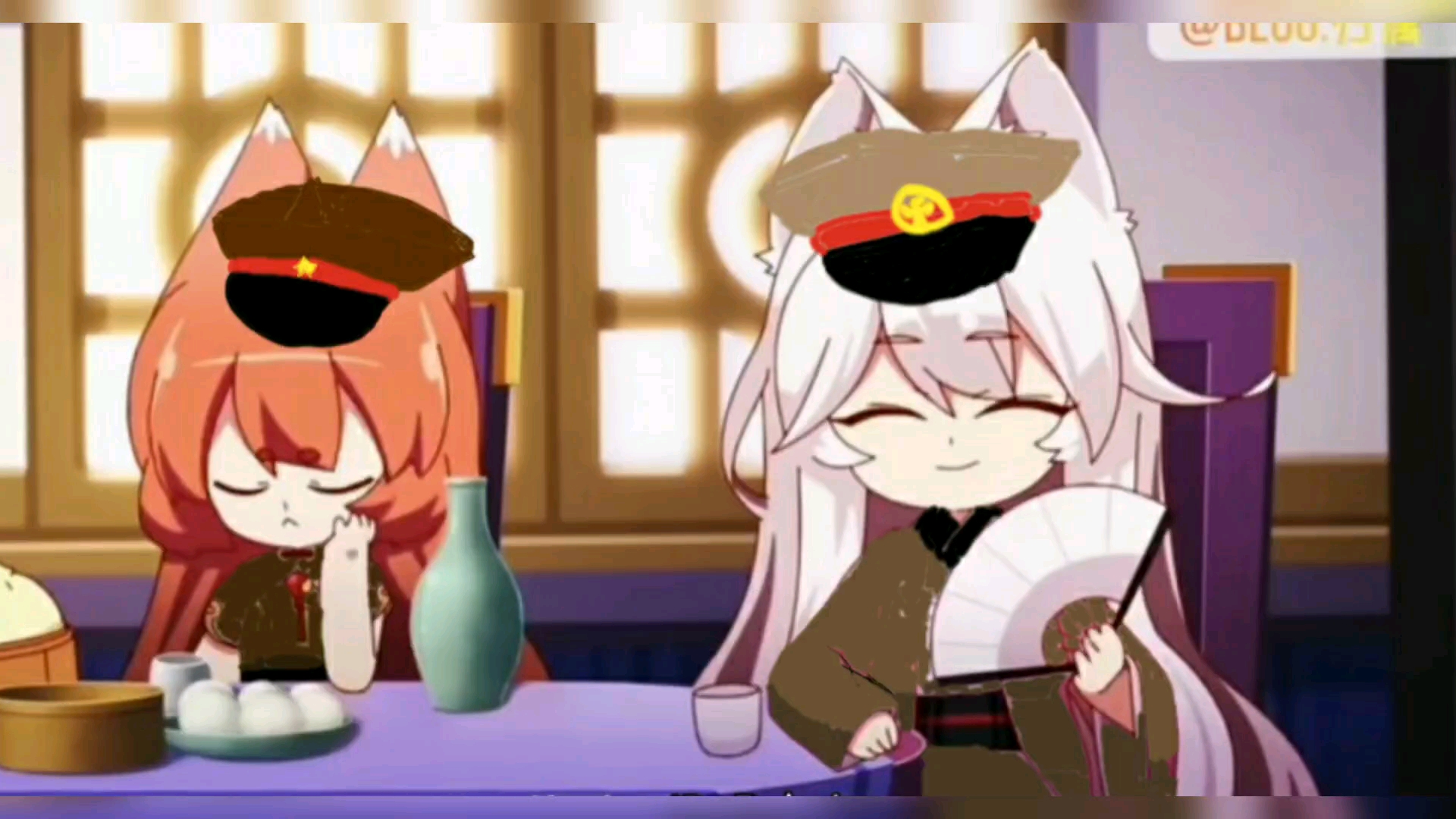 (猫之茗)全员军装之普洱