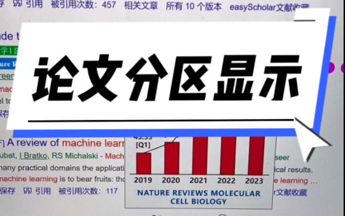 知网谷歌学术等等论文等级、分区、影响因子实时显示工具哔哩哔哩bilibili