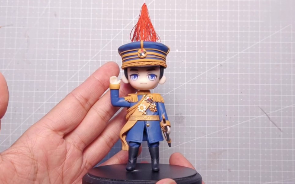 王志飞《护国大将军》软陶手办