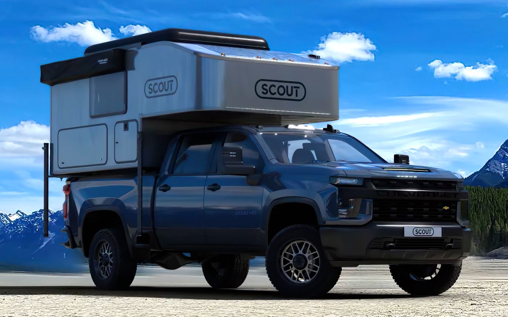 皮卡斗篷露营的另一种选择,更好的驾驶感受也需要多一点动手能力_哔哩