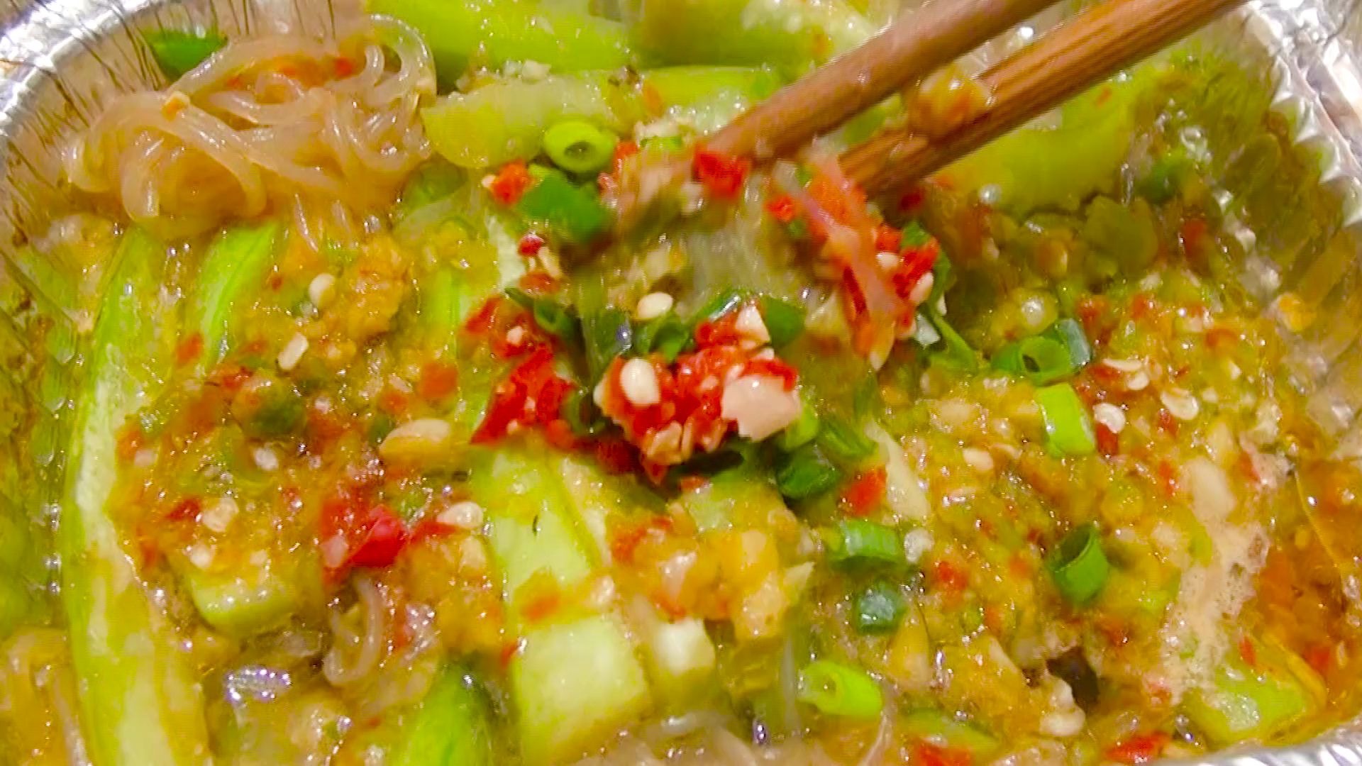 锡纸烤丝瓜,这个绝了!