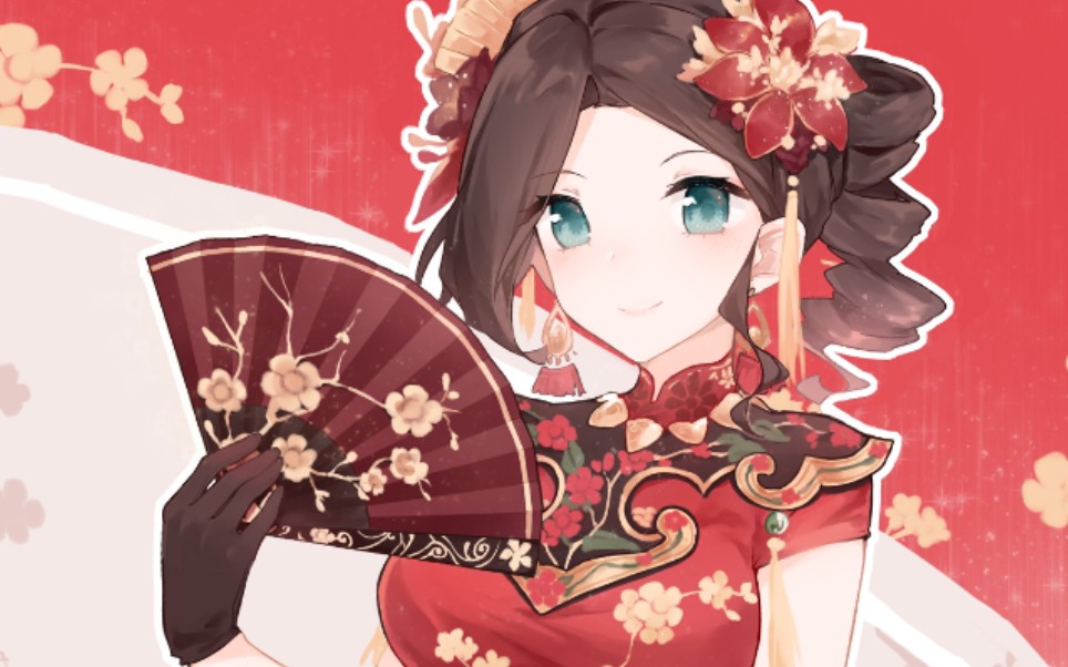 【欧泡泡】第五人格★空军玛尔塔★喜获限定金皮旗袍紫挂烟花特效!