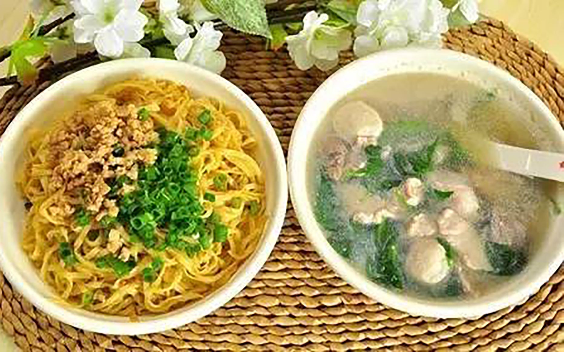 蛇in客家客家人的早餐腌面三及第汤