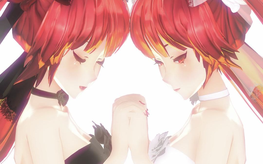 1080p60fps东方栀子mmd即便那就是你的幸福石英式栀子小合集