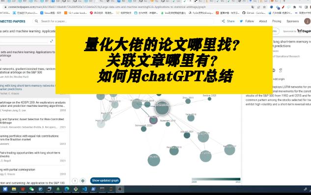 快速找到量化高质量论文以及相关文献并用chatgpt进行总结筛选哔哩哔哩bilibili