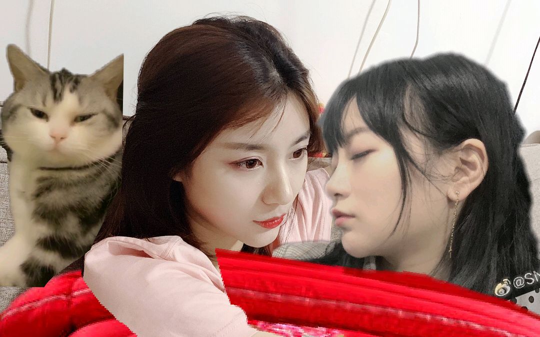 snh48无意间两双对峙的眼睛徐晨辰对着蛋挞唱夜蝶