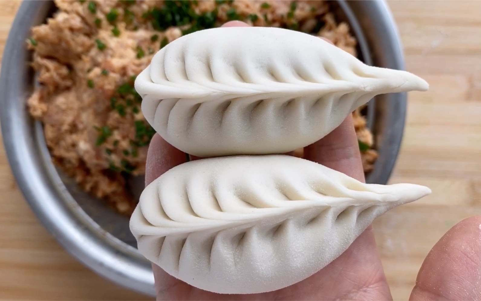 柳叶饺详细包法_哔哩哔哩 (゜-゜)つロ 干杯~-bilibili