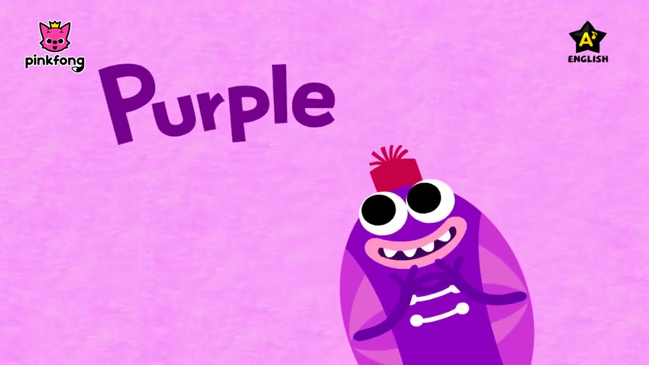 [图]pinkfong ! purple fruits | 英语儿歌 |  幼儿英语启蒙 | kids songs |