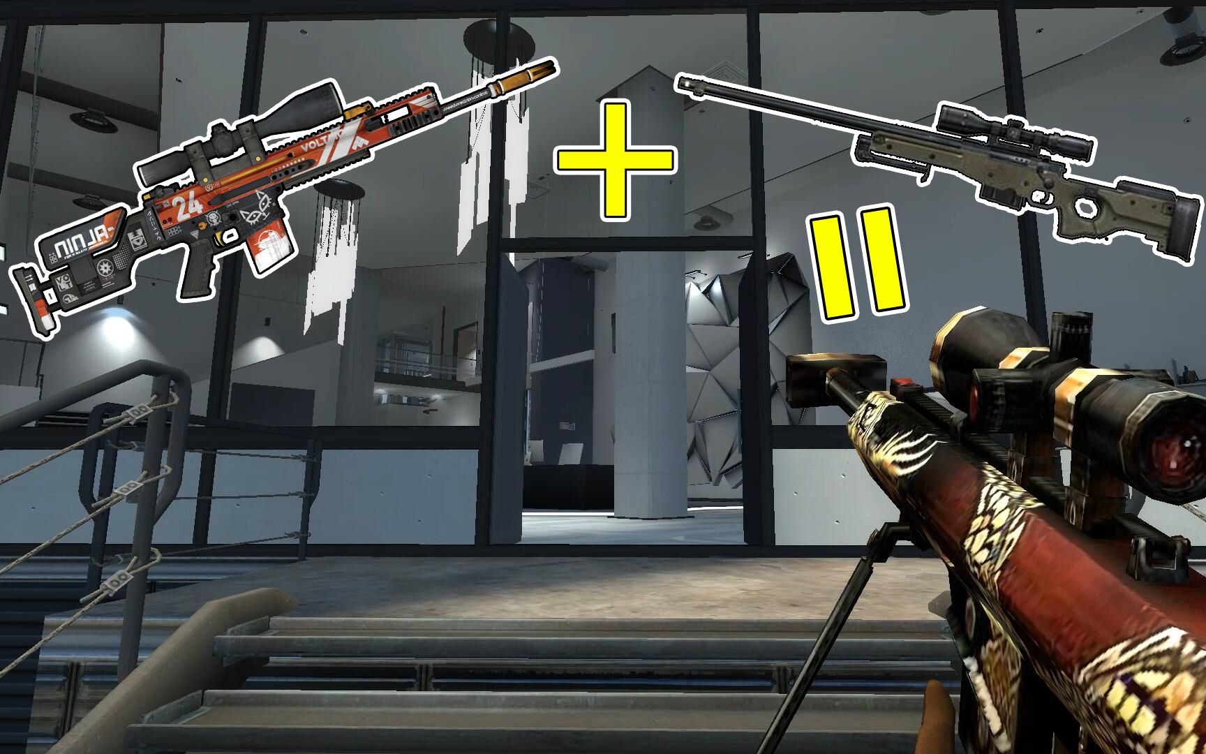 csgo:awp 连狙=连发巴雷特!