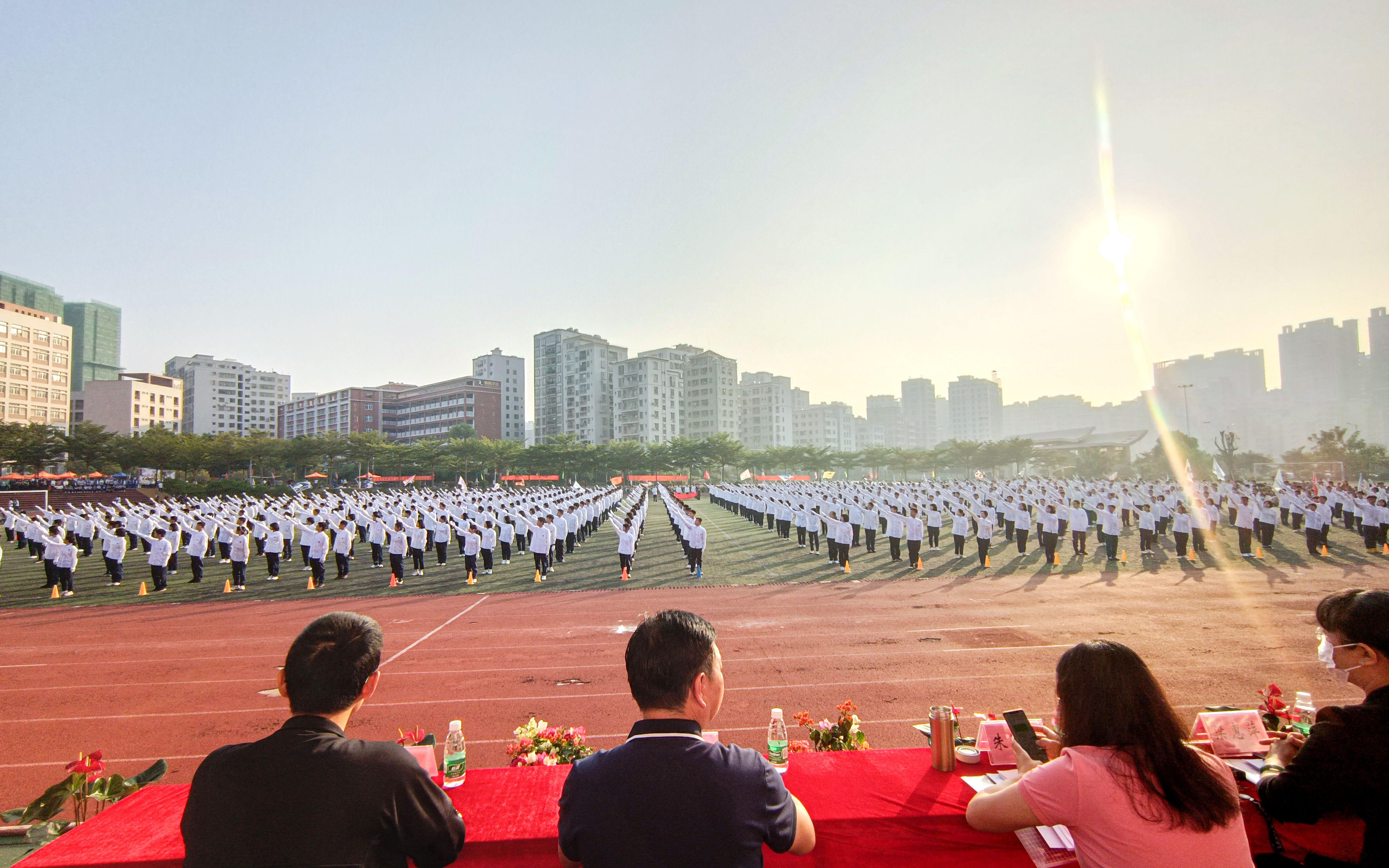 湛江市霞山区2021第四中学第八届体育文化艺术节开幕哔哩哔哩bilibili