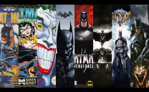 蝙蝠侠游戏进化史19862021 the evolution of batman games哔哩哔哩bilibili