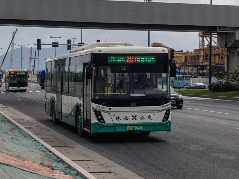 珠海公交207pov 机场西总站-拱北口岸总站