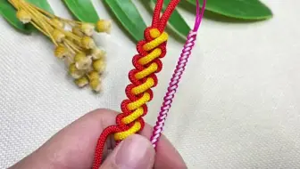 情人结编织教程，详细介绍情人结编绳