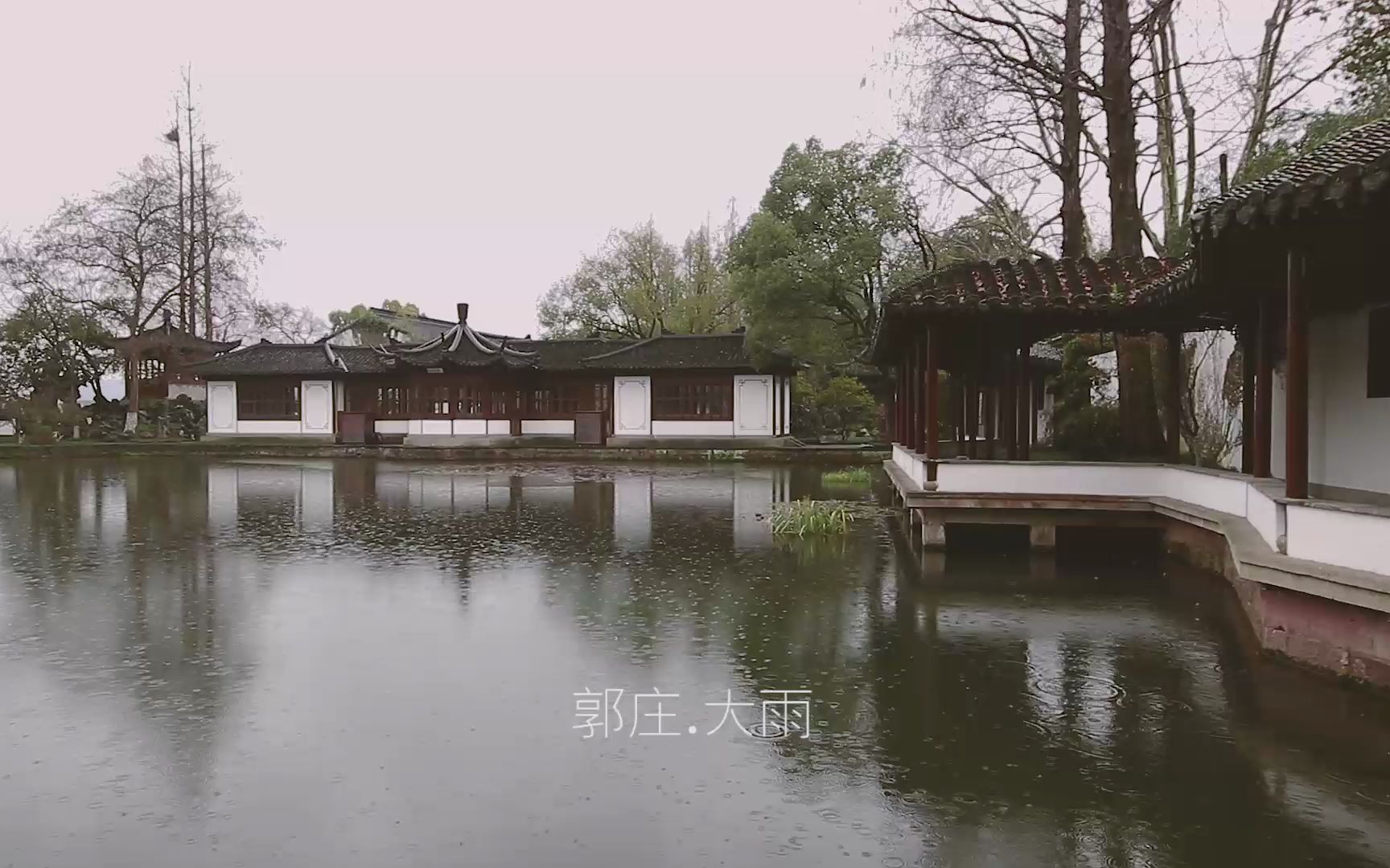 飒飒东风细雨来,芙蓉塘外有轻雷.(白噪音 雨声)哔哩哔哩bilibili