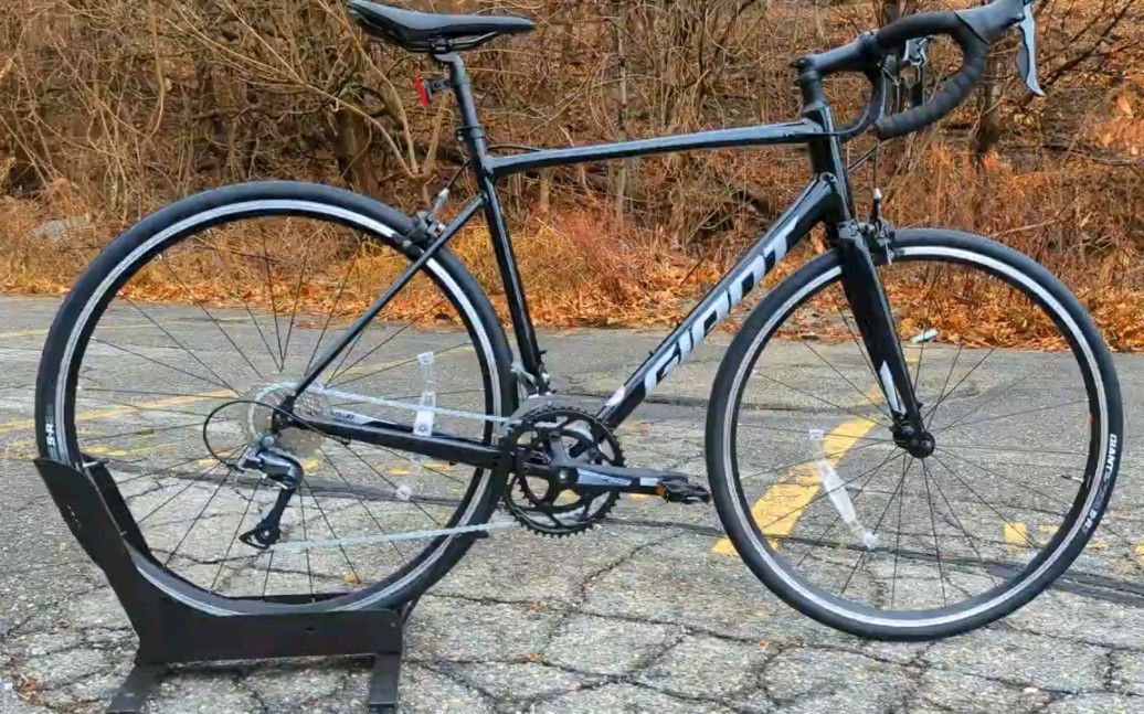 国外评测捷安特contend3入门公路车