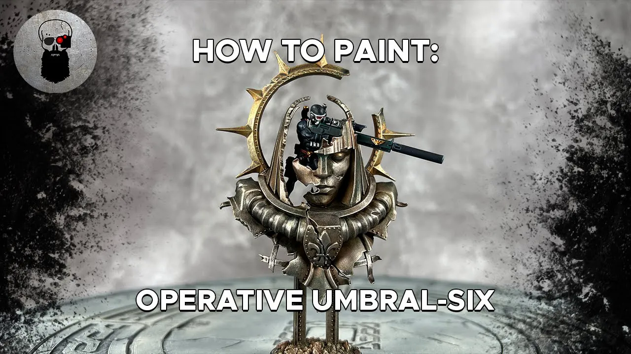 [HD/双语字幕]Contrast+ How To Paint： Operative Umbral-Six (Vindicare Assassin) - 大神
