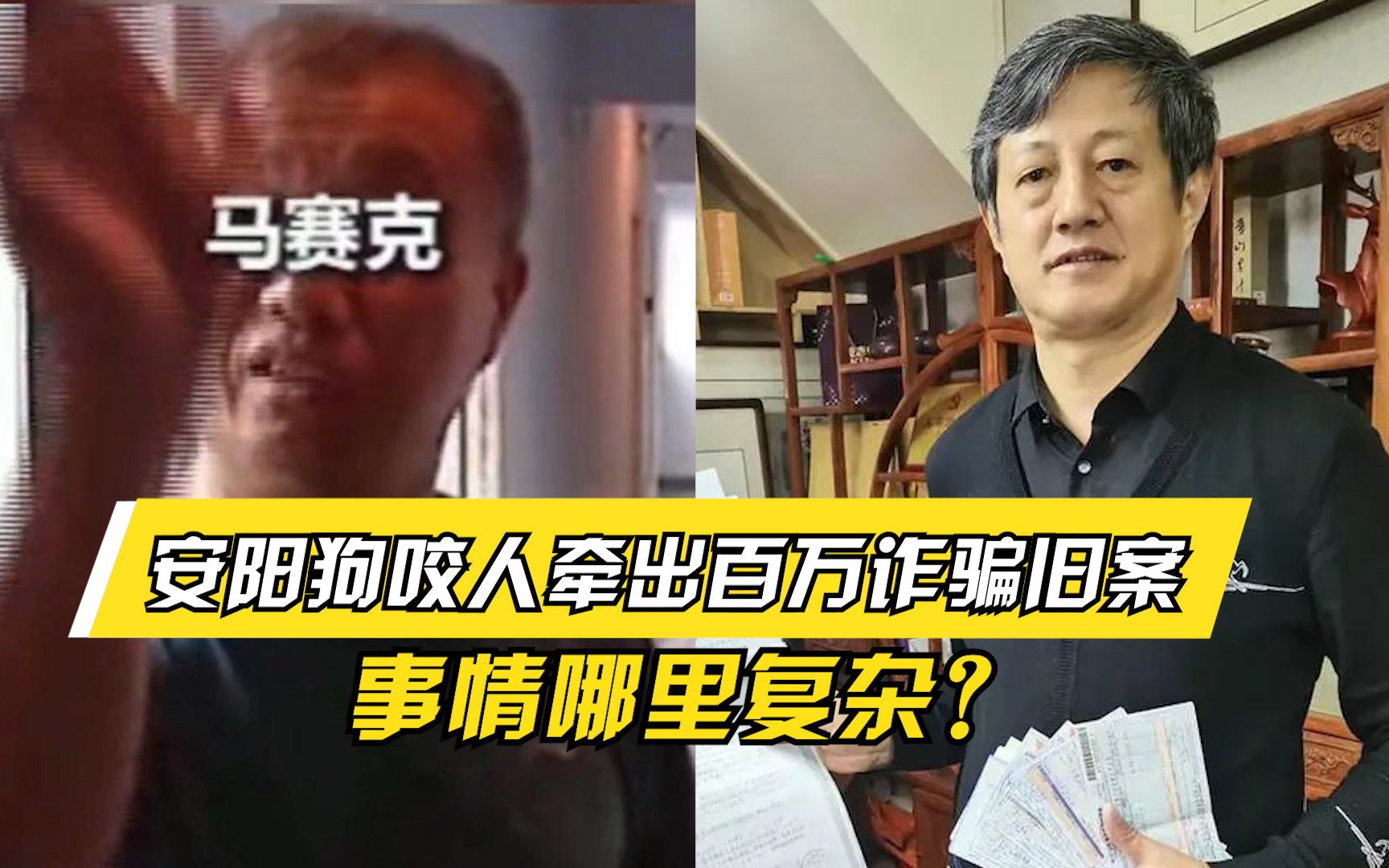 重启案件调查!安阳狗咬人牵出百万诈骗旧案,事情哪里复杂?哔哩哔哩bilibili