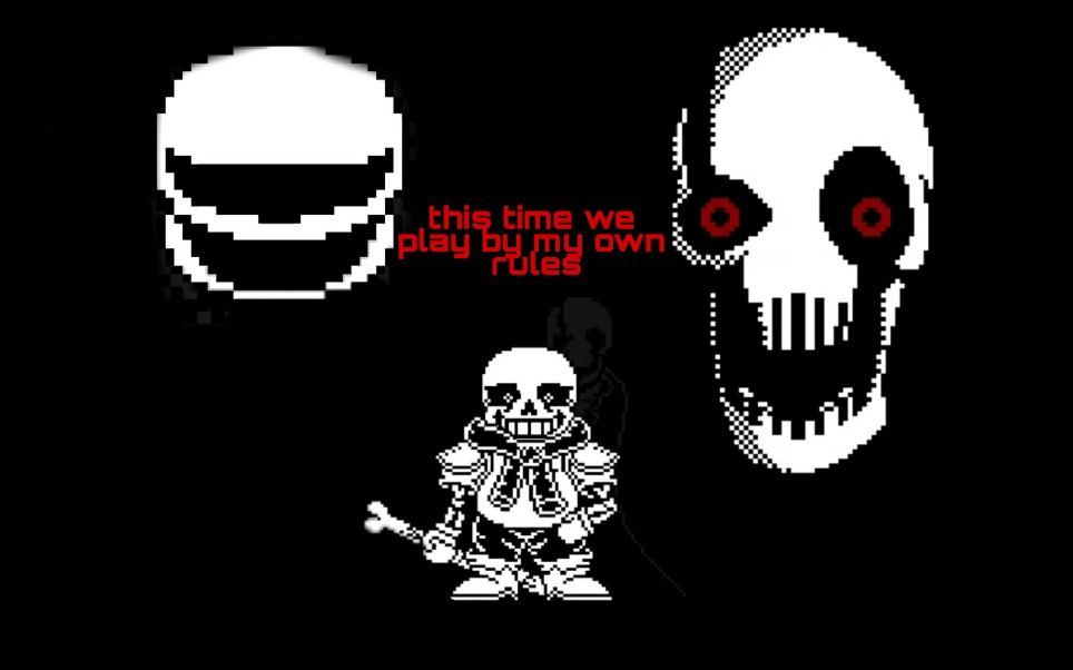 不可视结局蓝莓与gaster的融合act3通关