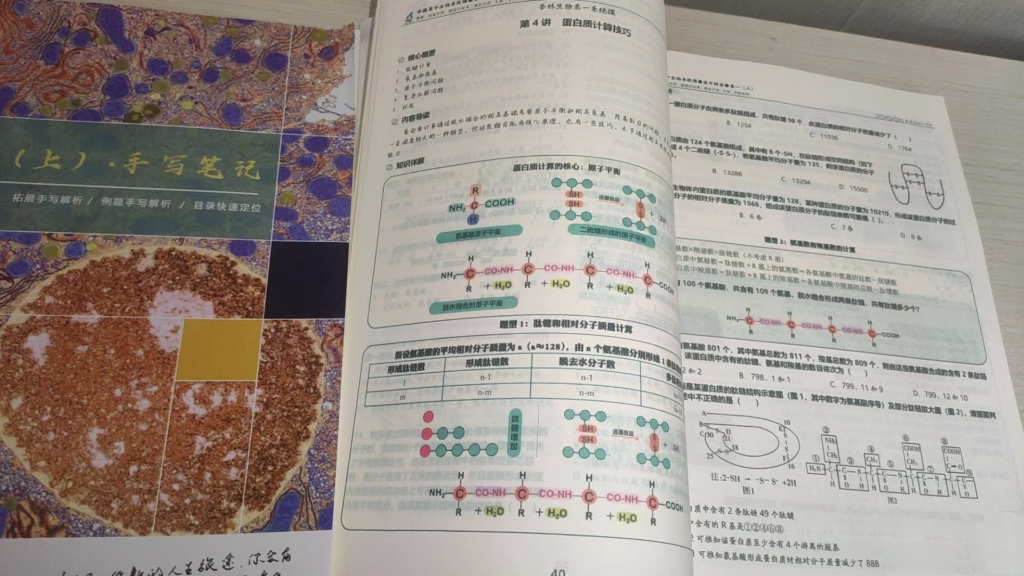 [图]2024李林生物高一必修一必修二，系统课讲义笔记