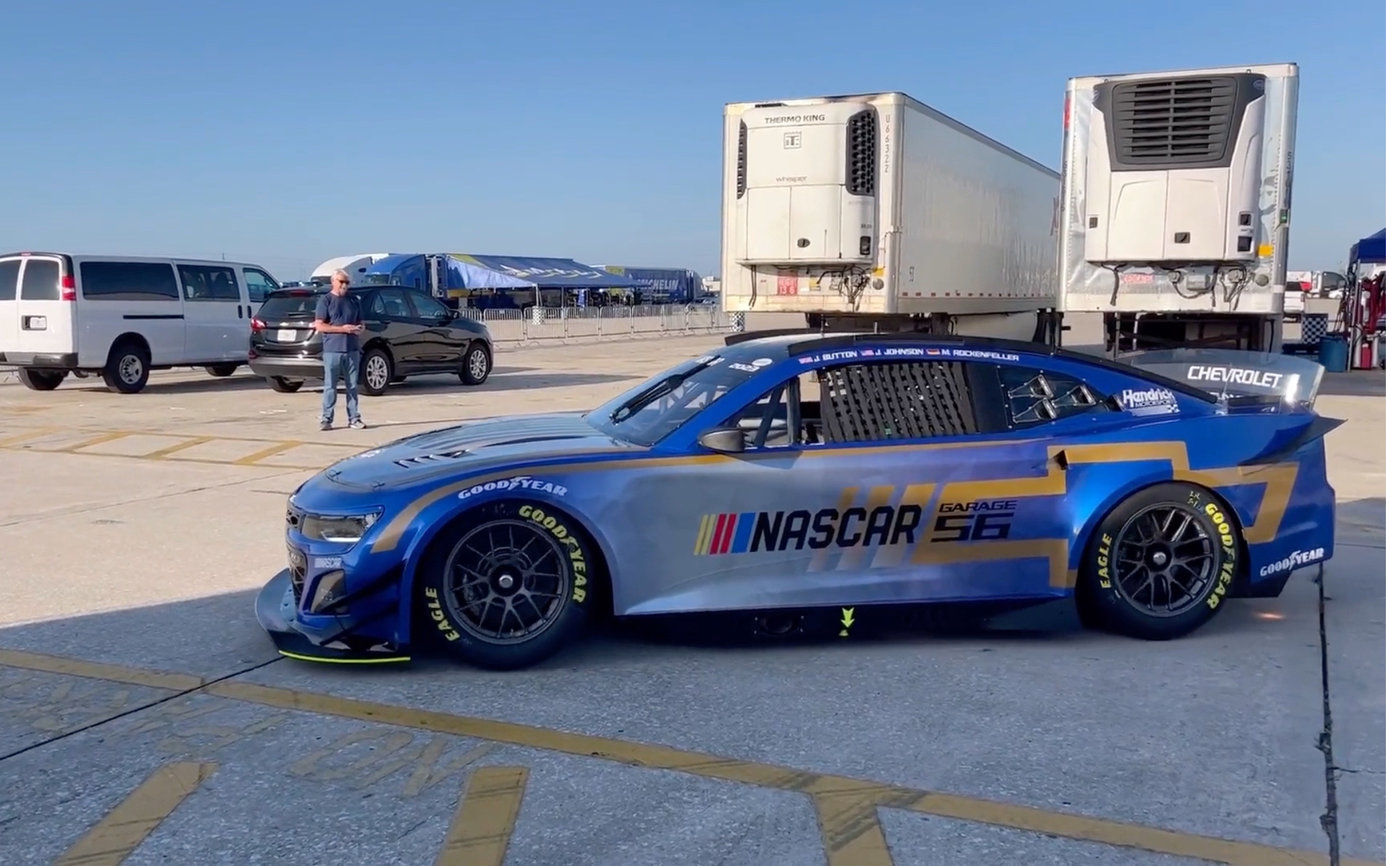 勒芒版本nascar赛车赛百灵测试