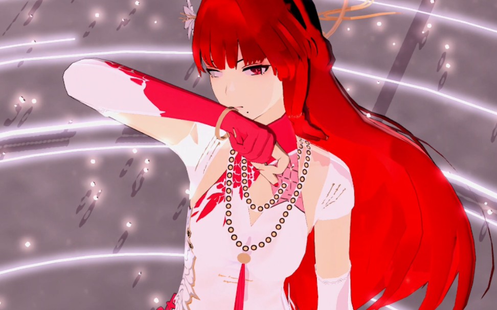 【战双mmd/4k】红发的曲姐姐也很御~gimme×gimme_哔哩哔哩 (゜-゜)つ