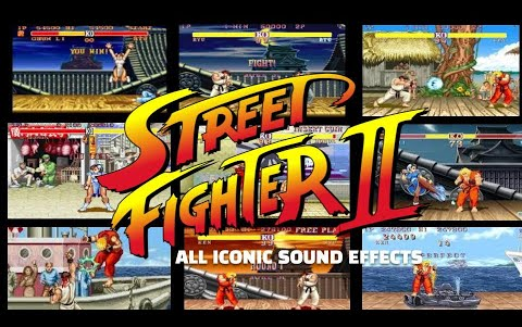 [图]街头霸王2 所有标志性音效-Street Fighter 2 All Iconic Sound Effects