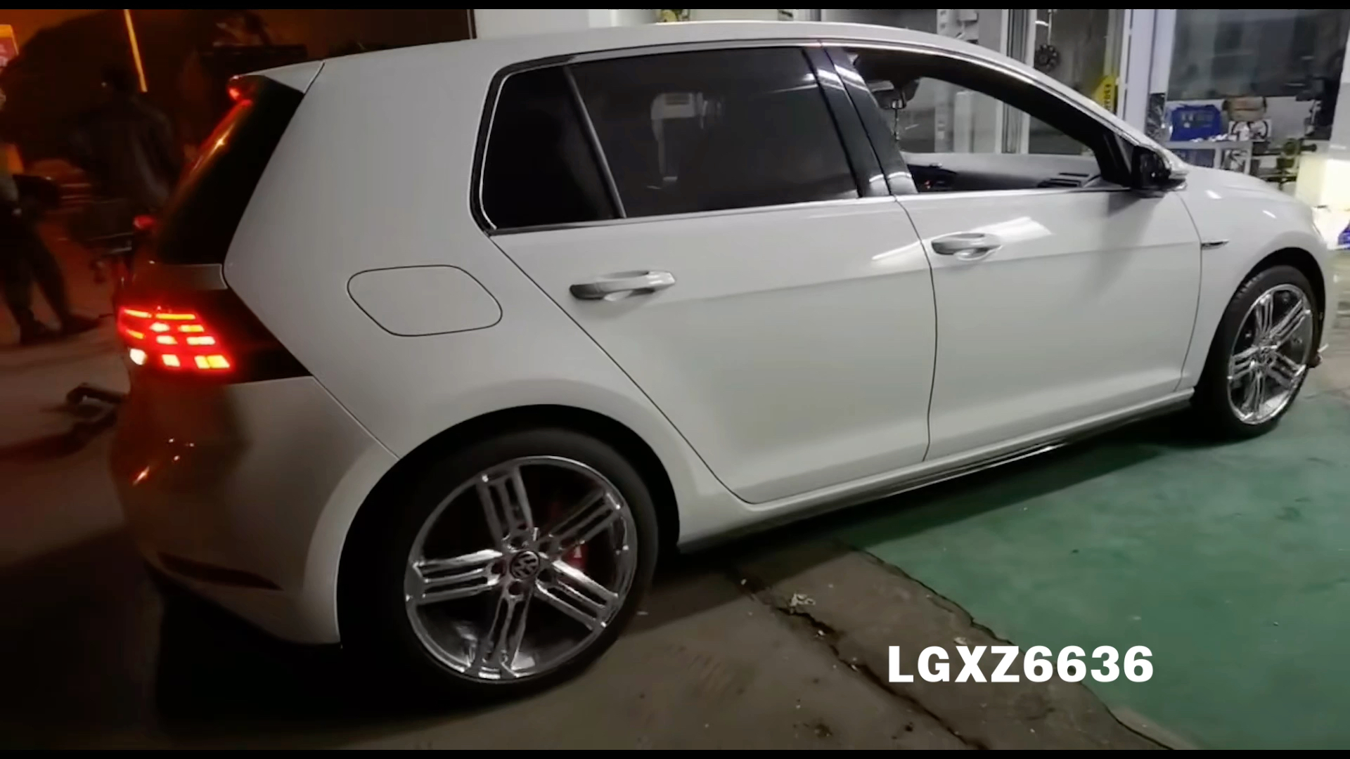 高尔夫7.5r-line定制18寸锻造轮毂