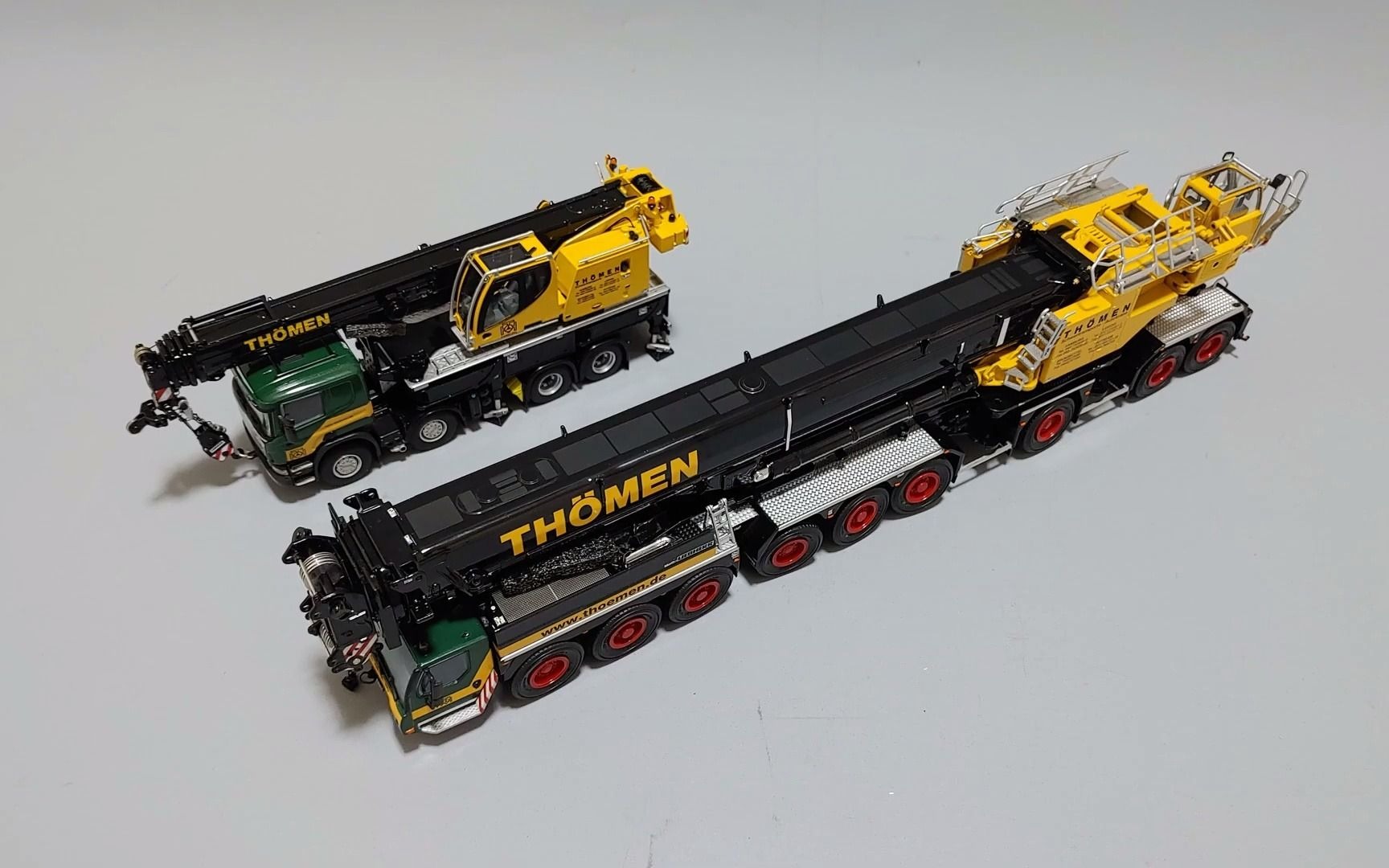 wsi thomen-liebherr ltm1750 全地面起重机模型开箱_哔哩哔哩_bili