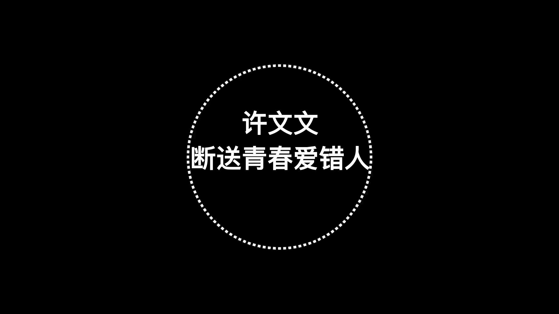 许文文《断送青春爱错人》热门新歌,无损音质!哔哩哔哩bilibili