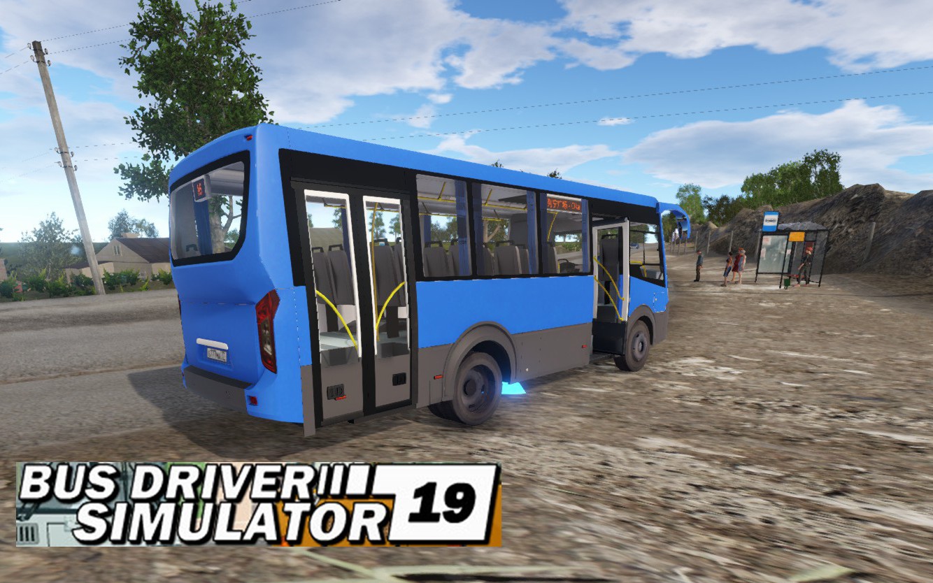 [图]【Bus Driver Simulator 2019】小蓝车的一条远郊区县 .02