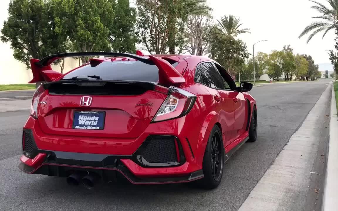 本田civic type-r 属于法拉域的怒吼