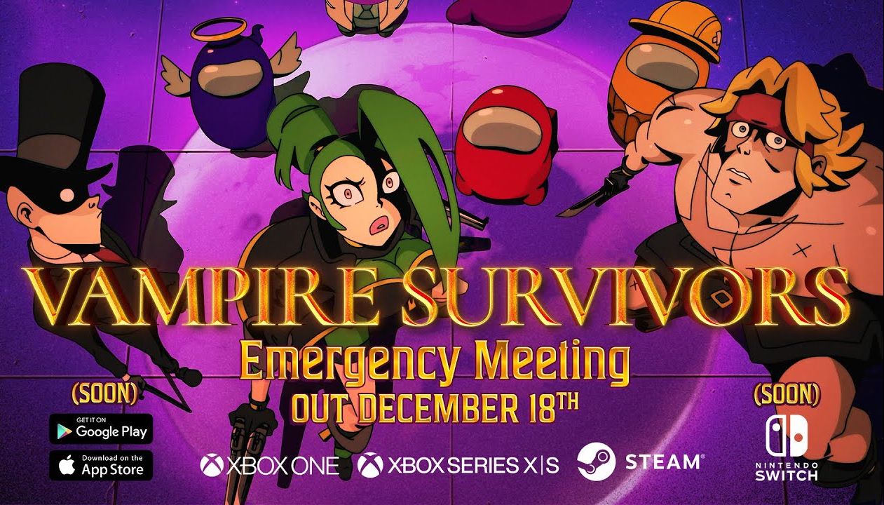 吸血鬼幸存者与among us联动 推出全新dlc《紧急会议》